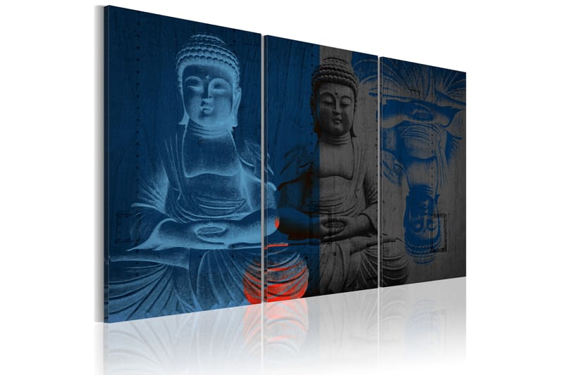 Bilde Buddha Sculpture 60x40 - Artgeist sp. z o. o. - Lerretsbilder