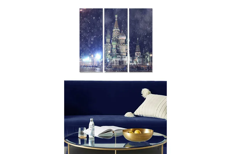 Bilde Building 3-pk flerfarget, 22x05 cm