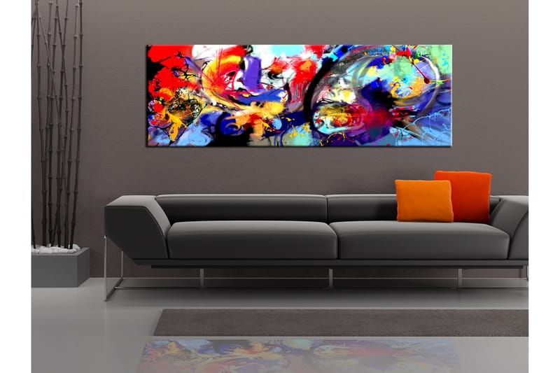 Bilde Colourful Immersion 135x45 - Artgeist sp. z o. o. - Lerretsbilder