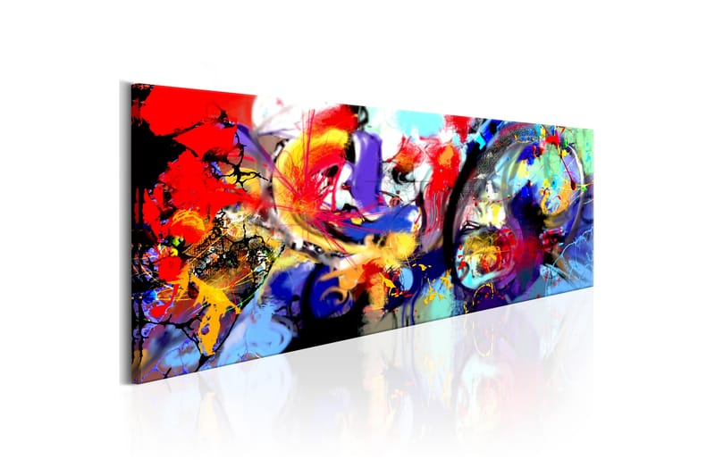 Bilde Colourful Immersion 135x45 - Artgeist sp. z o. o. - Lerretsbilder