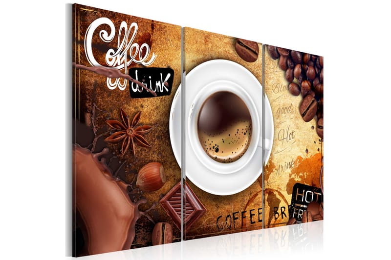 Bilde Cup Of Coffee 120x80 - Artgeist sp. z o. o. - Lerretsbilder