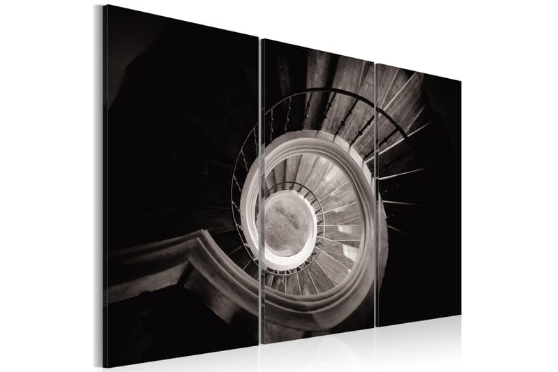 Bilde Down A Spiral Staircase 120x80 - Artgeist sp. z o. o. - Lerretsbilder