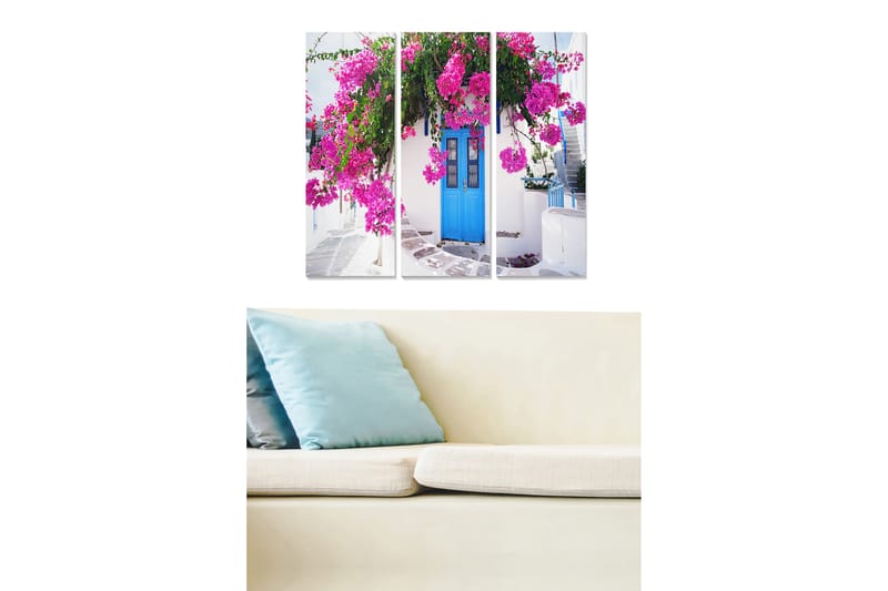 Bilde Floral 3-pk flerfarget, 22x05 cm