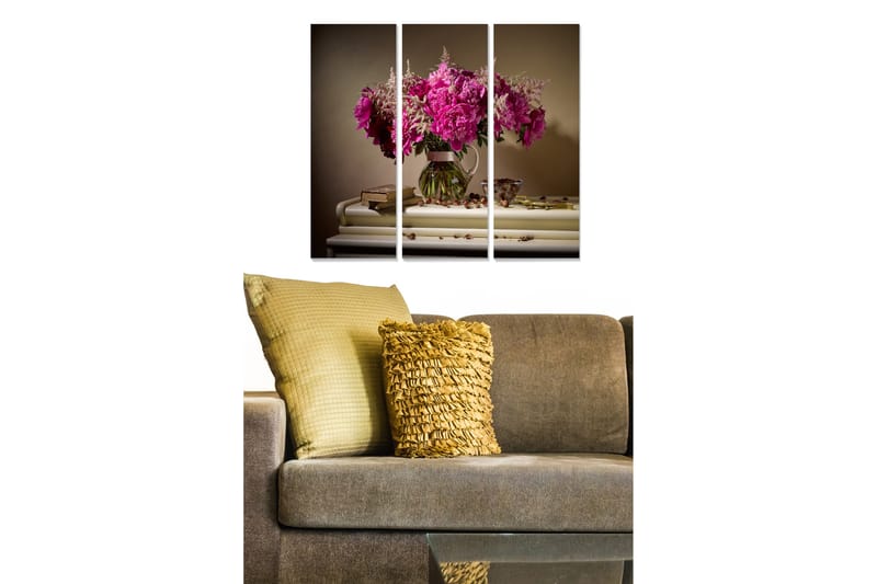 Bilde Floral 3-pk flerfarget, 22x05 cm