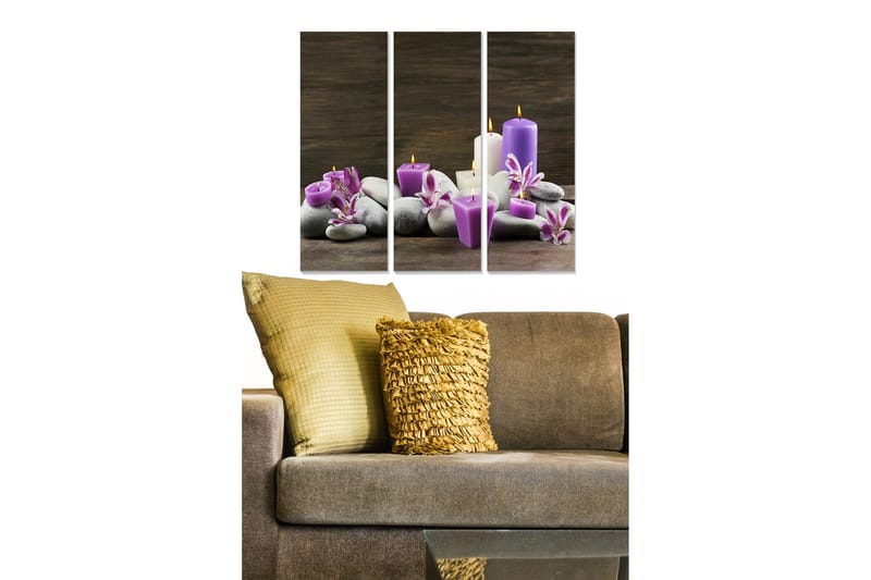 Bilde Floral 3-pk flerfarget, 22x05 cm