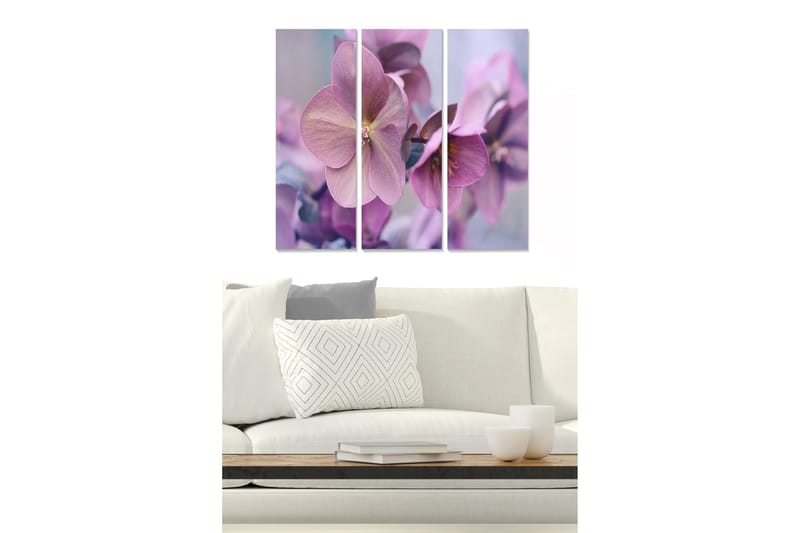 Bilde Floral 3-pk flerfarget, 22x05 cm
