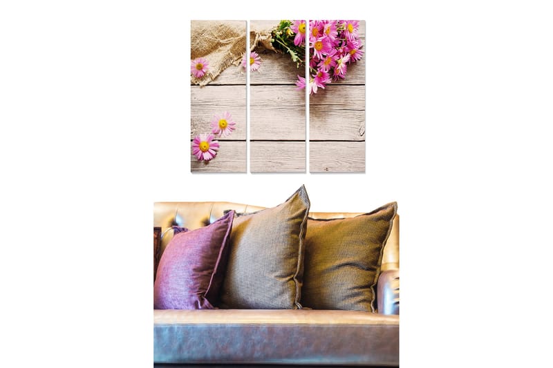 Bilde Floral 3-pk flerfarget, 22x05 cm