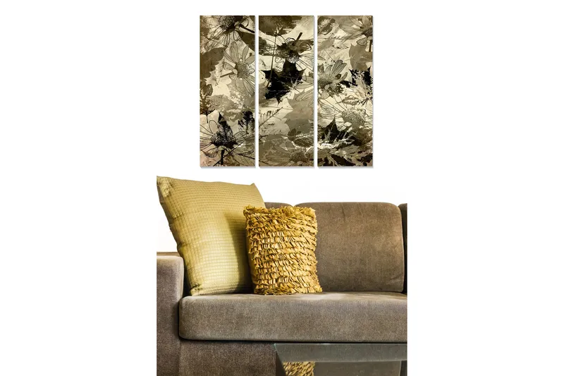 Bilde Floral 3-pk flerfarget, 22x05 cm