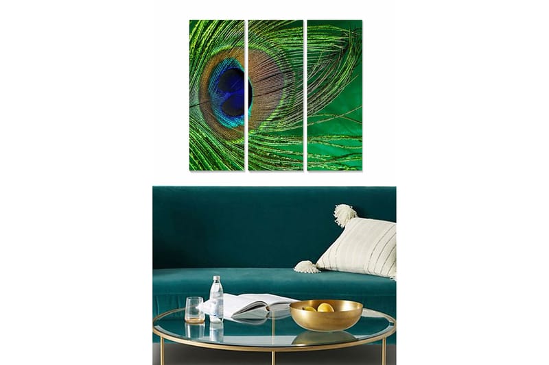 Bilde Floral 3-pk flerfarget, 22x05 cm