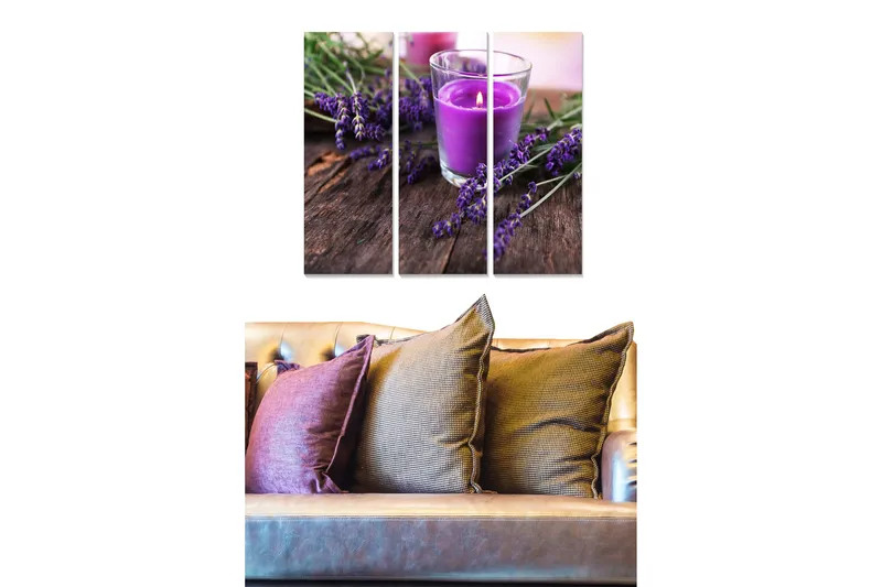 Bilde Floral 3-pk flerfarget, 22x05 cm