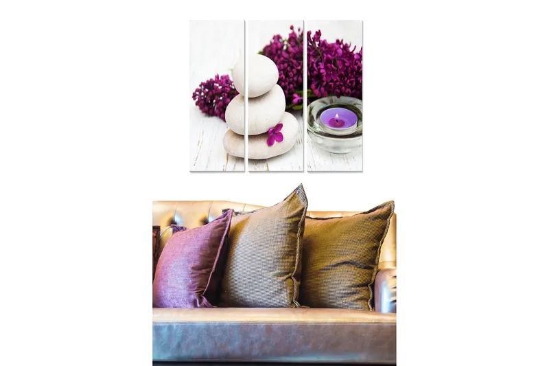 Bilde Floral 3-pk flerfarget, 22x05 cm