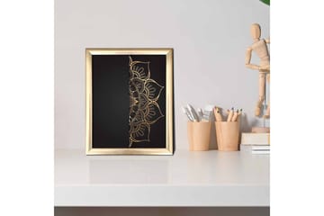 Bilde Floral med Ramme Flerfarget - 22,3x52,8 cm - Interiør - Maleri & posters - Lerretsbilder