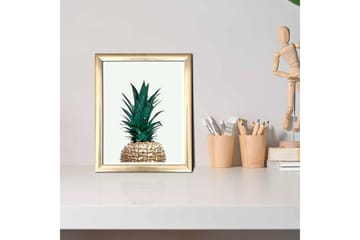 Bilde Floral med Ramme Flerfarget - 22,3x52,8 cm - Interiør - Maleri & posters - Lerretsbilder