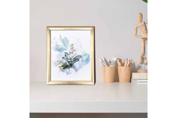 Bilde Floral med Ramme Flerfarget - 22,3x52,8 cm - Interiør - Maleri & posters - Lerretsbilder
