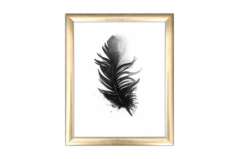 Bilde Floral med Ramme Flerfarget - 22,3x52,8 cm - Interiør - Maleri & posters - Lerretsbilder
