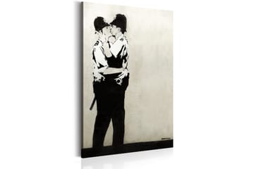 Bilde Kissing Coppers By Banksy 60x90