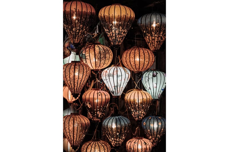 Bilde Lantern - 88x012 cm - Lerretsbilder
