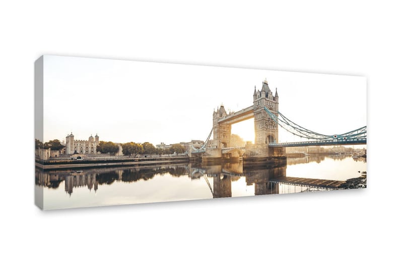 Bilde London Tower Bridge 60x150 cm - Multifarge - Lerretsbilder