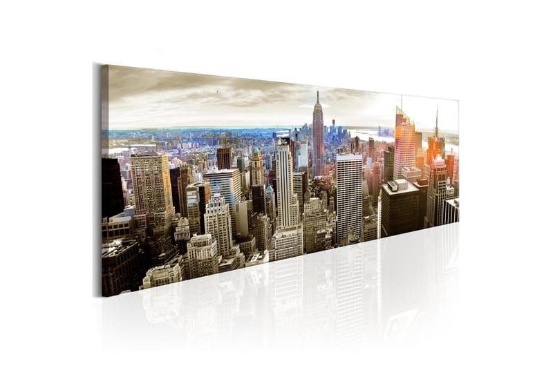 Bilde Manhattan Island For Rich 150x50 - Artgeist sp. z o. o. - Lerretsbilder