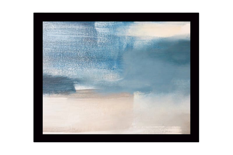 Bilde med Ramme Flerfarget - 44x15 cm - Interiør - Maleri & posters - Lerretsbilder