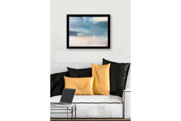 Bilde med Ramme Flerfarget - 44x15 cm - Interiør - Maleri & posters - Lerretsbilder