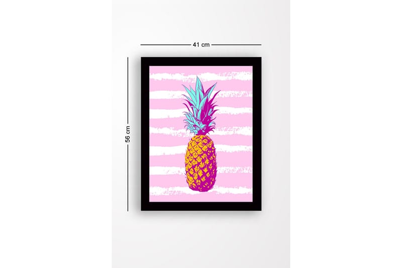 Bilde med Ramme Flerfarget - 44x15 cm - Interiør - Maleri & posters - Lerretsbilder