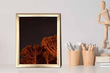 Bilde Nautical med Ramme Flerfarget - 22,3x52,8 cm - Interiør - Maleri & posters - Lerretsbilder