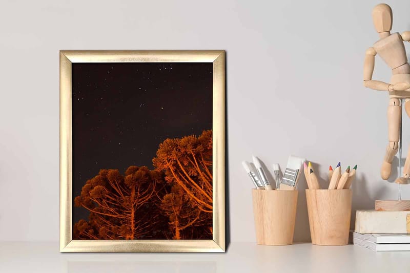Bilde Nautical med Ramme Flerfarget - 22,3x52,8 cm - Interiør - Maleri & posters - Lerretsbilder