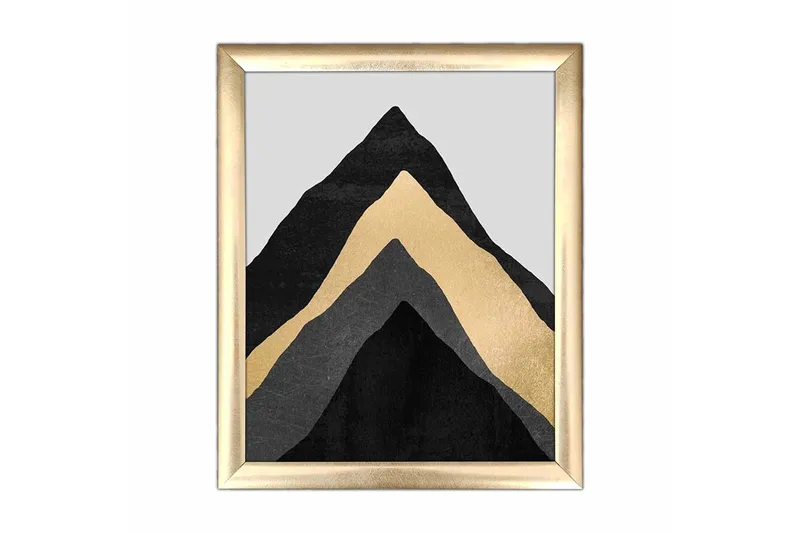 Bilde Nautical med Ramme Flerfarget, 22,3x52,8 cm