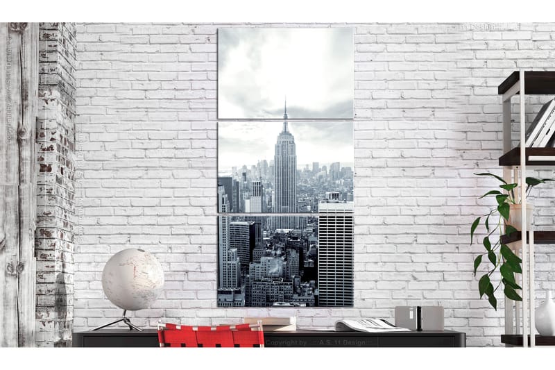 Bilde New York Empire State Building 60x120 - Artgeist sp. z o. o. - Lerretsbilder