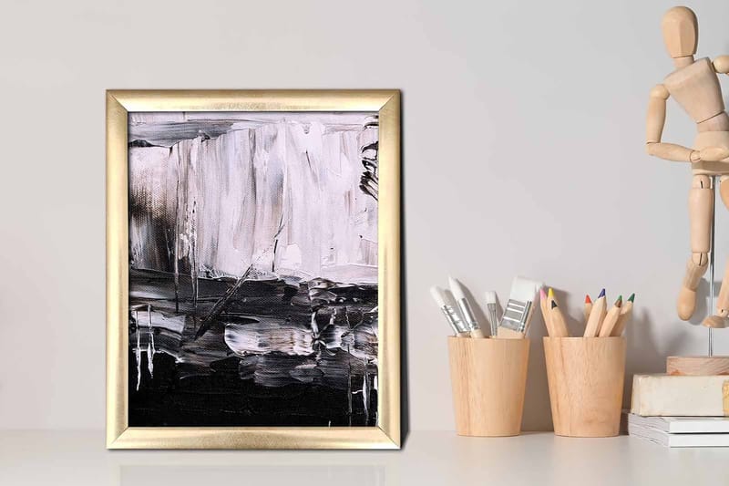 Bilde Notional med Ramme Flerfarget - 22,3x52,8 cm - Interiør - Maleri & posters - Lerretsbilder