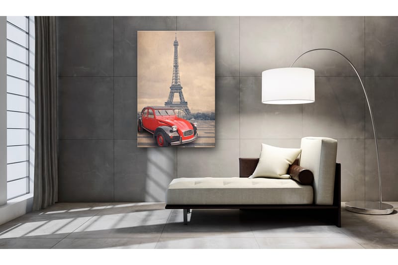 Bilde Retro Paris 40x60 - Artgeist sp. z o. o. - Lerretsbilder
