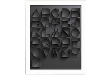 Bilde Sayings med Ramme Flerfarget - 22,3x52,8 cm - Interiør - Maleri & posters - Lerretsbilder