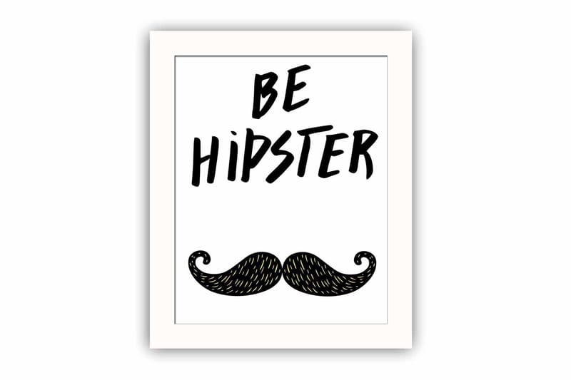 Bilde Sayings med Ramme Flerfarget - 22,3x52,8 cm - Interiør - Maleri & posters - Lerretsbilder