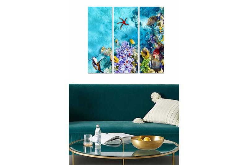 Bilde Scenic 3-pk Flerfarget, 22x05 cm