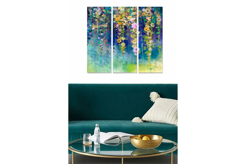 Bilde Scenic 3-pk Flerfarget, 22x05 cm