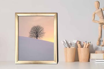 Bilde Scenic med Ramme Flerfarget - 22,3x52,8 cm - Interiør - Maleri & posters - Lerretsbilder