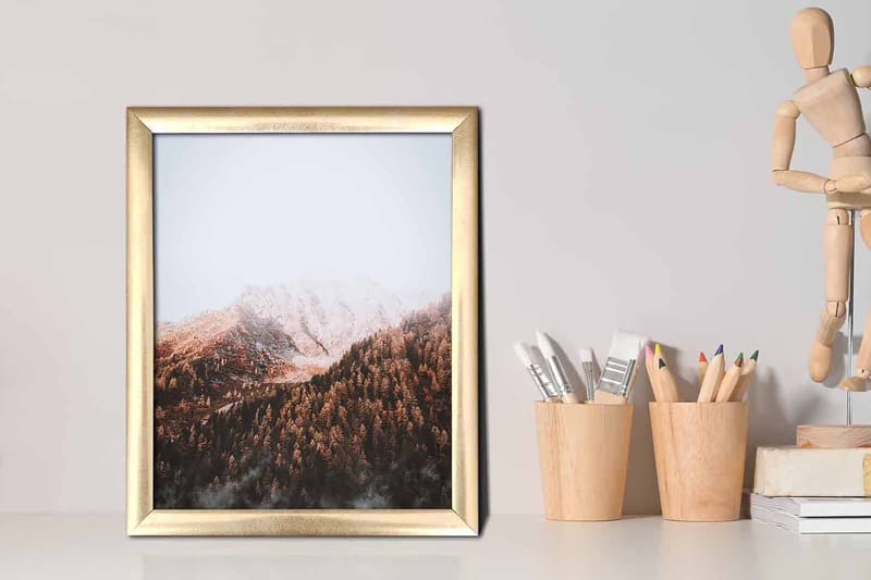 Bilde Scenic med Ramme Flerfarget - 22,3x52,8 cm - Interiør - Maleri & posters - Lerretsbilder