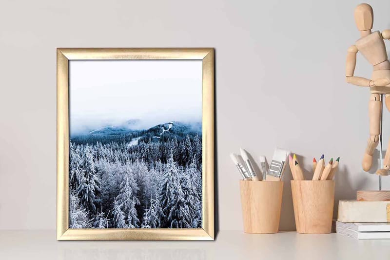 Bilde Scenic med Ramme Flerfarget - 22,3x52,8 cm - Interiør - Maleri & posters - Lerretsbilder