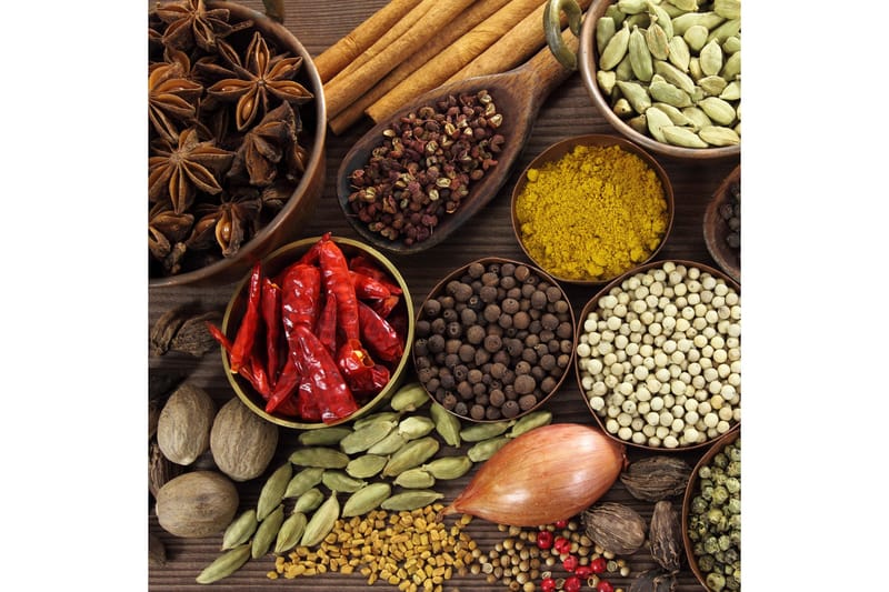 Bilde Spices - 33x03 cm - Interiør - Maleri & posters - Lerretsbilder