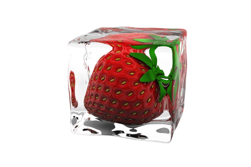 Bilde Strawberry - 33x03 cm - Interiør - Maleri & posters - Lerretsbilder