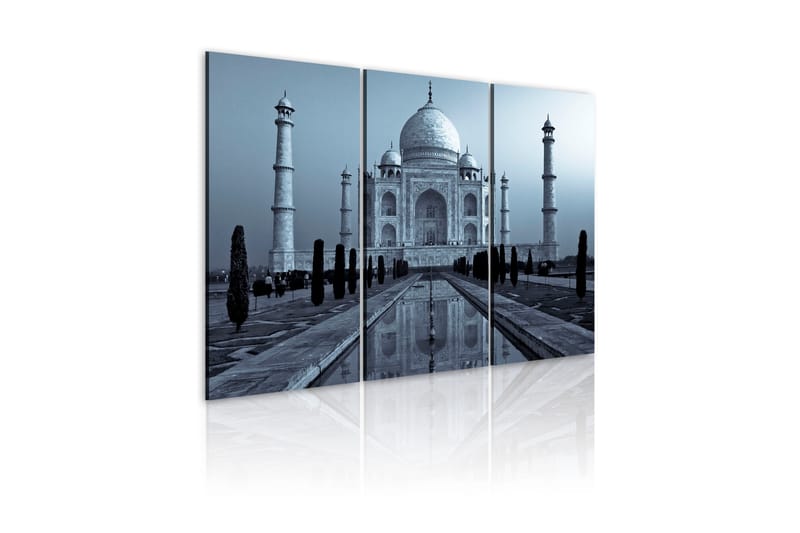 Bilde Taj Mahaj By Night India 120x80 - Artgeist sp. z o. o. - Lerretsbilder