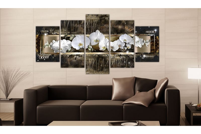 Bilde The Dream Of A Orchids 100x50 - Artgeist sp. z o. o. - Lerretsbilder