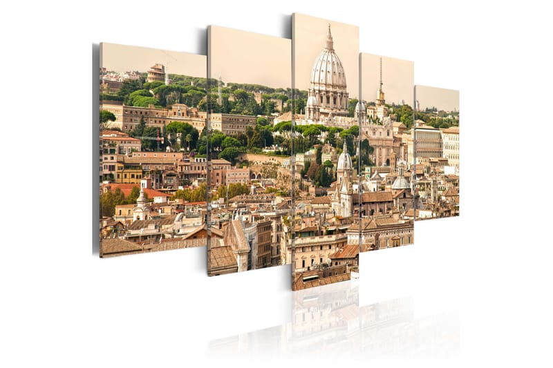 Bilde The Roofs Of The Eternal City 200x100 - Artgeist sp. z o. o. - Lerretsbilder