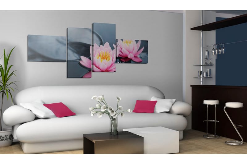 Bilde The Tranquillity Of The Lilies 100x45 - Artgeist sp. z o. o. - Lerretsbilder