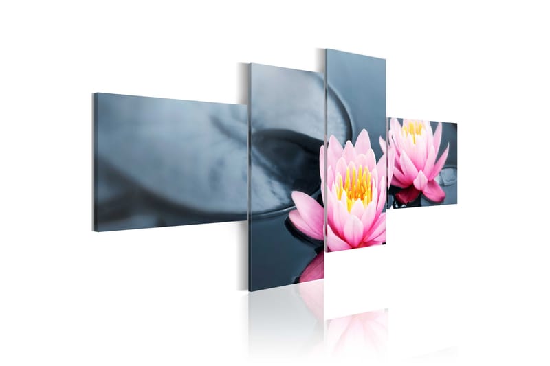Bilde The Tranquillity Of The Lilies 100x45 - Artgeist sp. z o. o. - Lerretsbilder