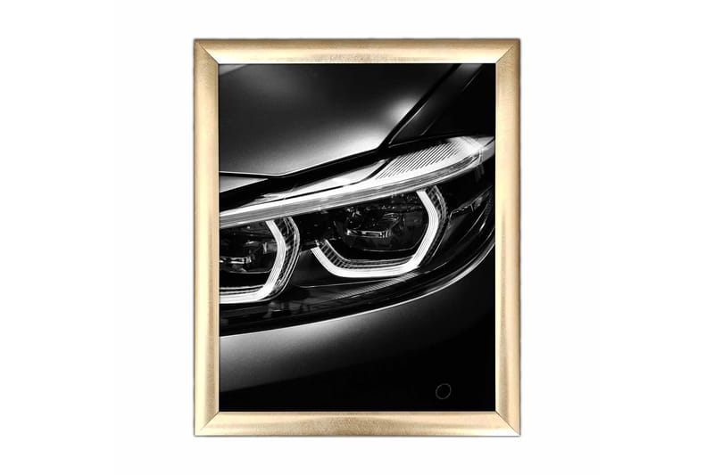 Bilde Transportation med Ramme Flerfarget, 22,3x52,8 cm