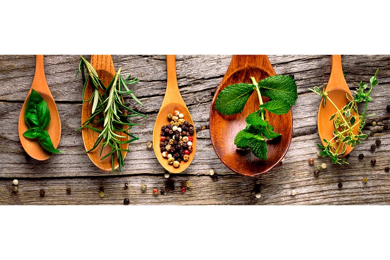 Bilde Wooden Spoons - 33x08 cm - Interiør - Maleri & posters - Lerretsbilder