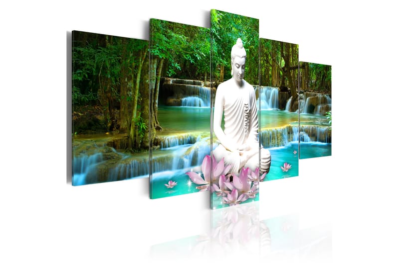 Bilde Zen Waterfall 100x50 - Artgeist sp. z o. o. - Lerretsbilder