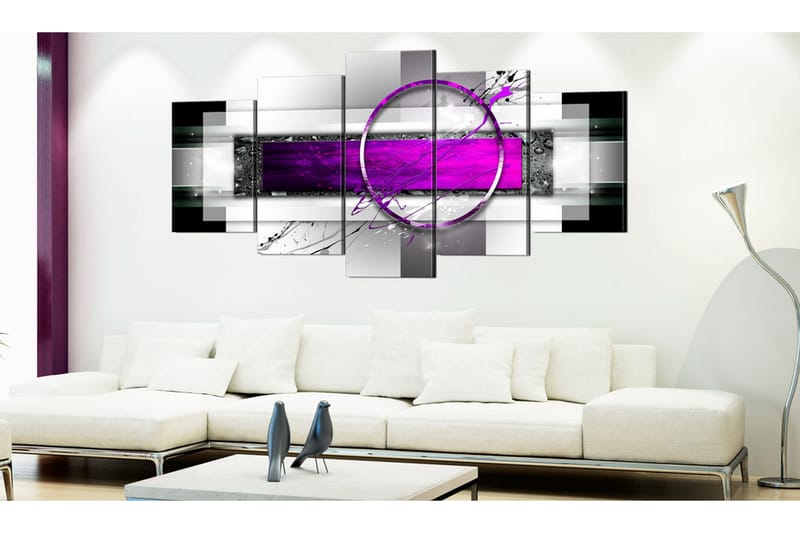 Bilde Purple Rim 100x50 - Artgeist sp. z o. o. - Lerretsbilder